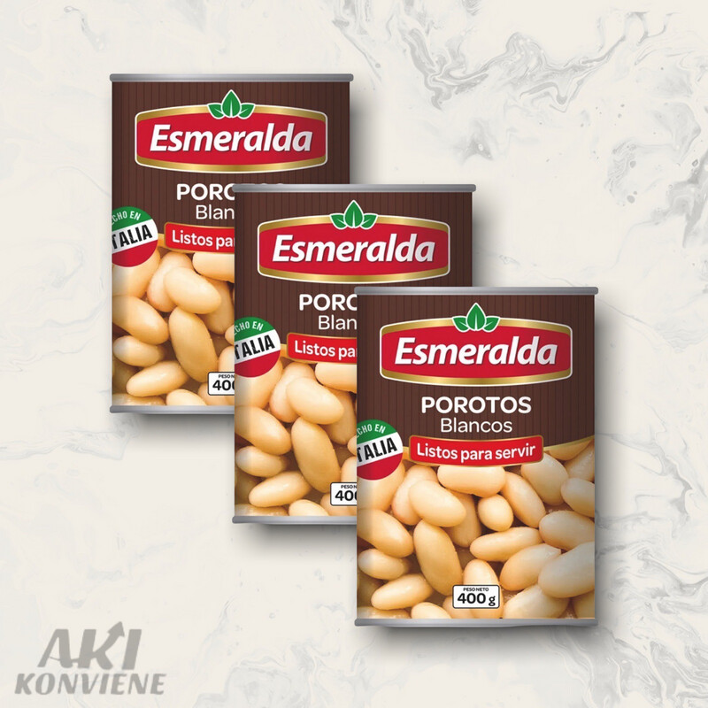 POROTOS BLANCOS ESMERALDA 400g