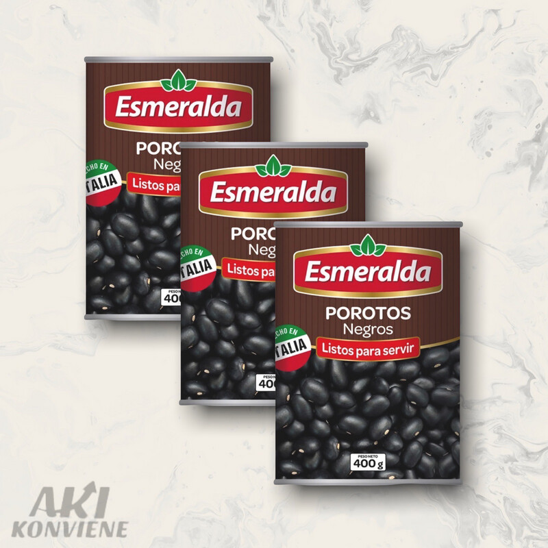 POROTOS NEGROS ESMERALDA 400g