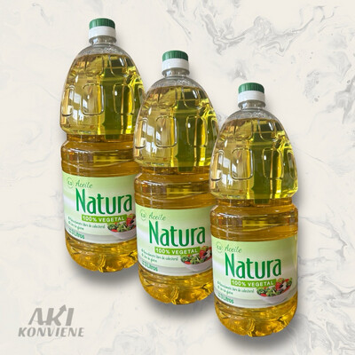 ACEITE NATURA 100% VEGETAL 3 LTS