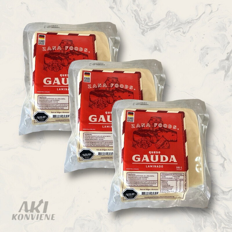 QUESO GAUDA ZANAFOOD 500g