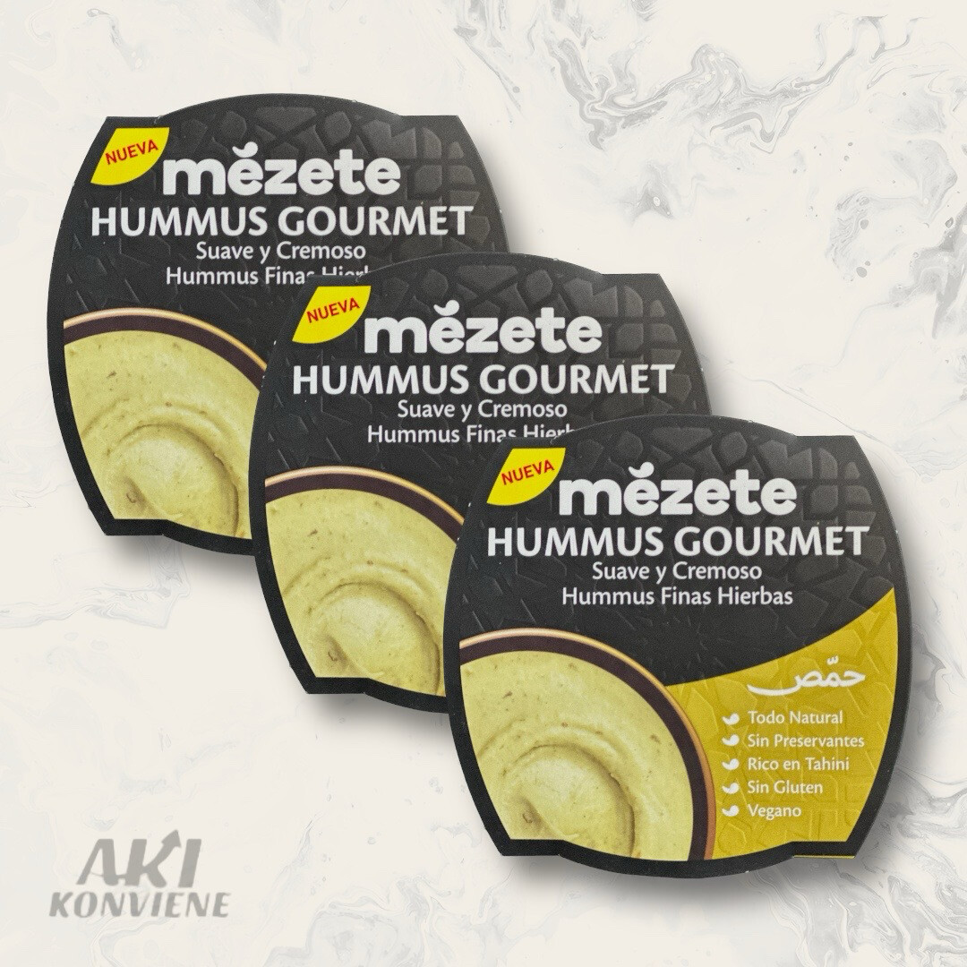 HUMMUS MEZETE FINAS HIERBAS 215g