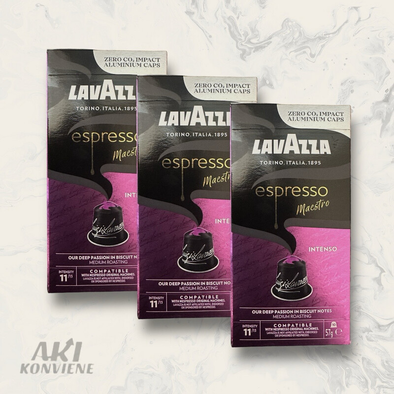 CAPSULA LAVAZZA ESPRESSO INTENSO X 10 UND
