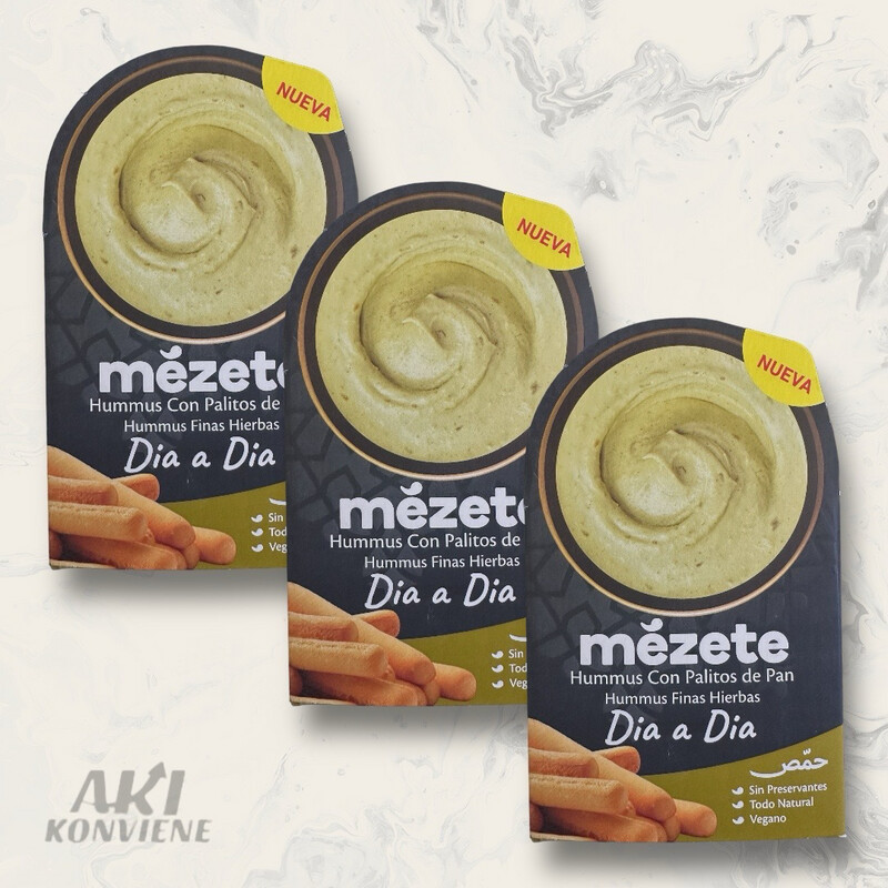 HUMMUS FINAS HIERBAS CON PALITOS 92g
