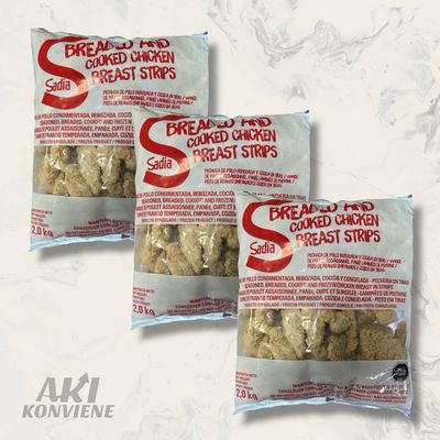 TIRAS DE PECHUGA REBOSADA (SIN HUESO) 2KG