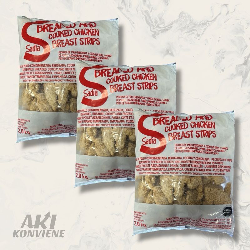 TIRAS DE PECHUGA REBOSADA (SIN HUESO) 2KG