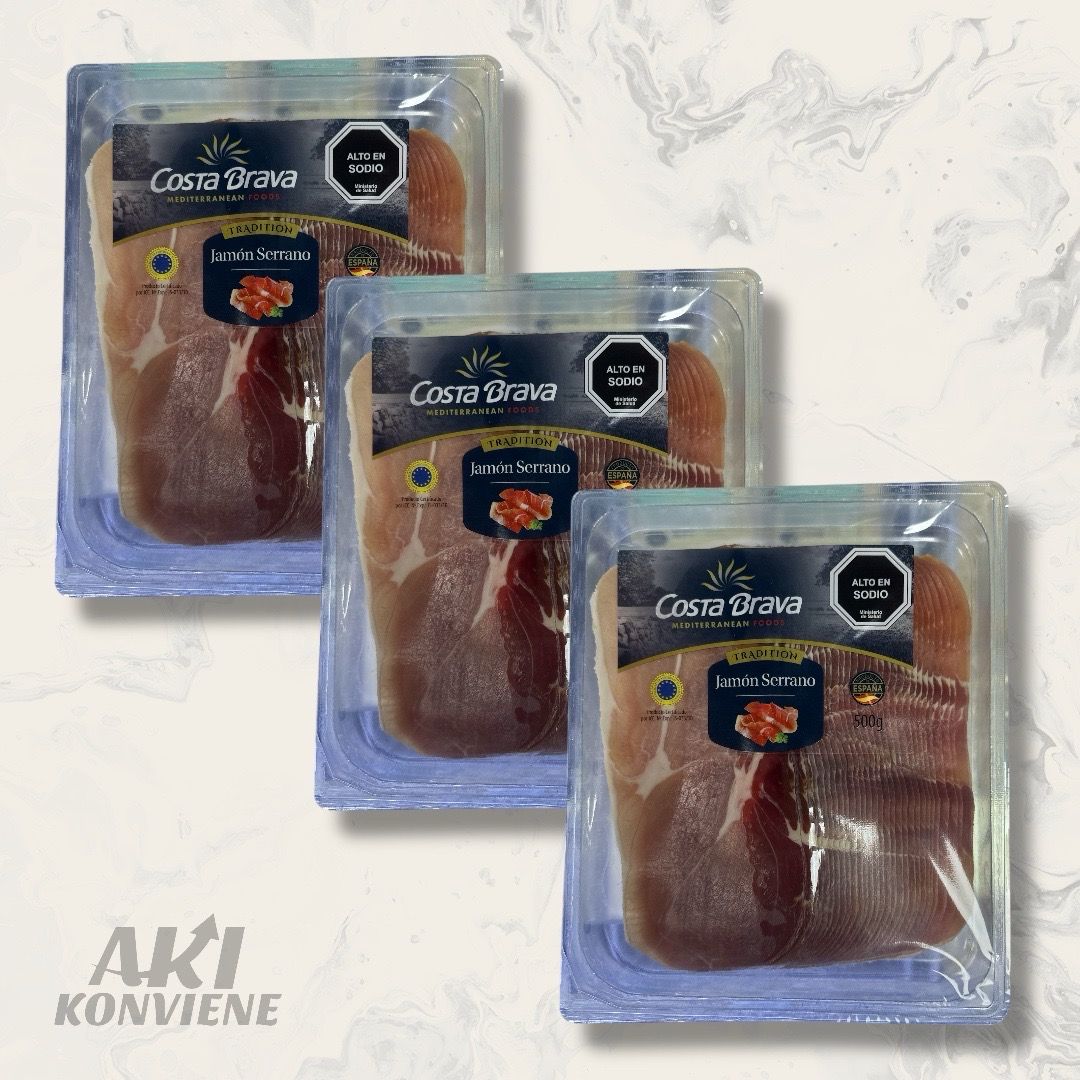 JAMÓN SERRANO COSTA BRAVA 500g