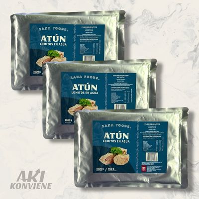 ATÚN AL AGUA ZANAFOOD POUCH 1 KG