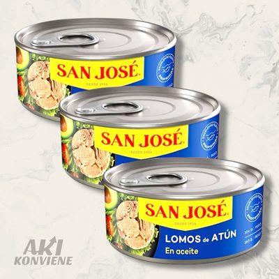 ATUN LOMITO EN ACEITE SAN JOSE 160 GRS