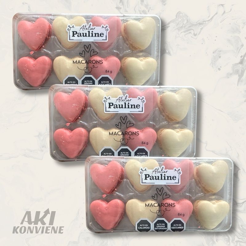 MACARONS PAULINE CAJA 84 gr