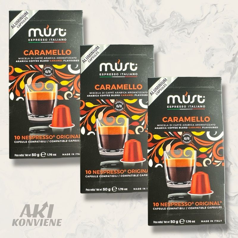 CAFÉ MUST CARAMELLO 10 unidades