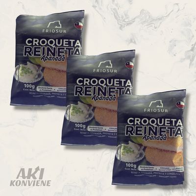 CROQUETA DE REINETA APANADA 100 G