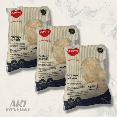 PECHUGA SIN PIEL 2 KG