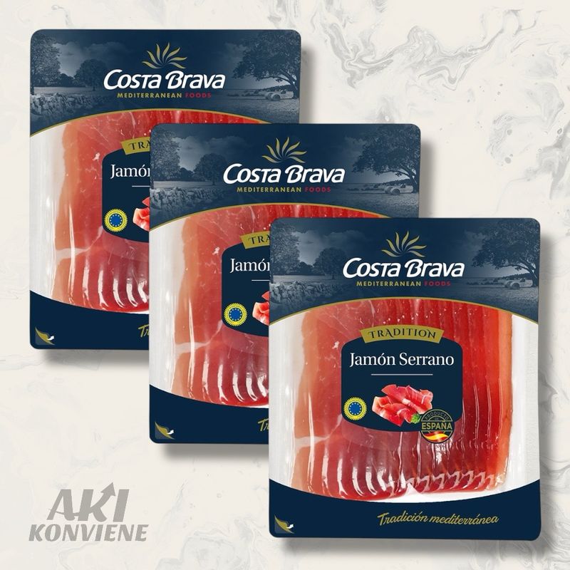 JAMON SERRANO COSTA BRAVA 500 GR