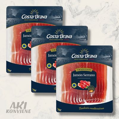 JAMON SERRANO COSTA BRAVA 500 GR