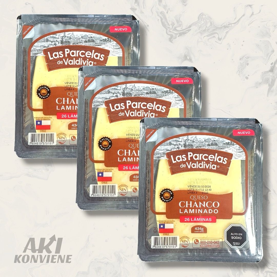 QUESO CHANCO PARCELAS DE VALDIVIA 434 G