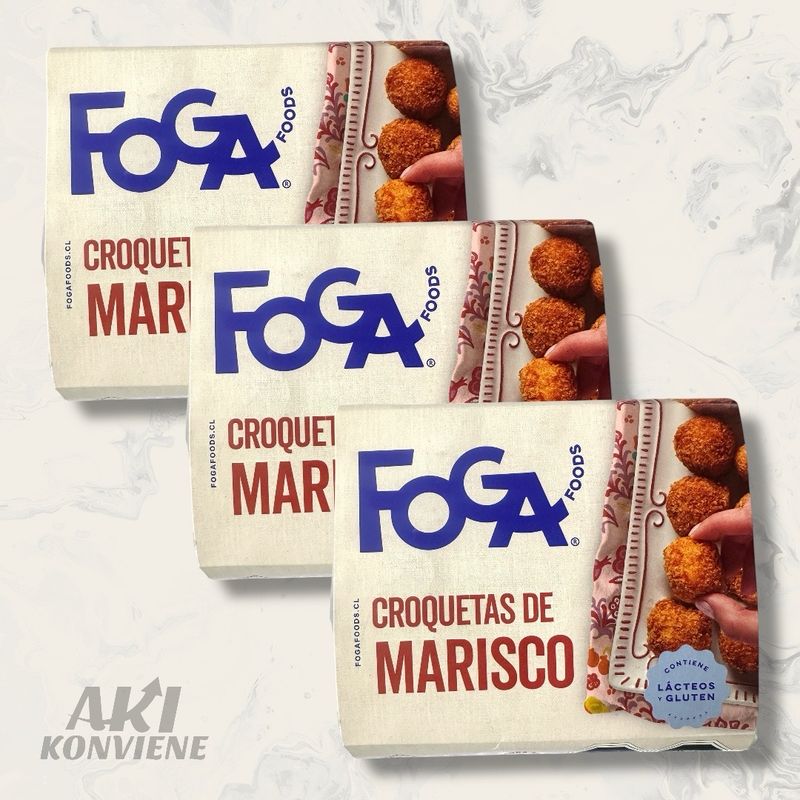 CROQUETAS DE MARISCOS FOGA 12 UNIDADES