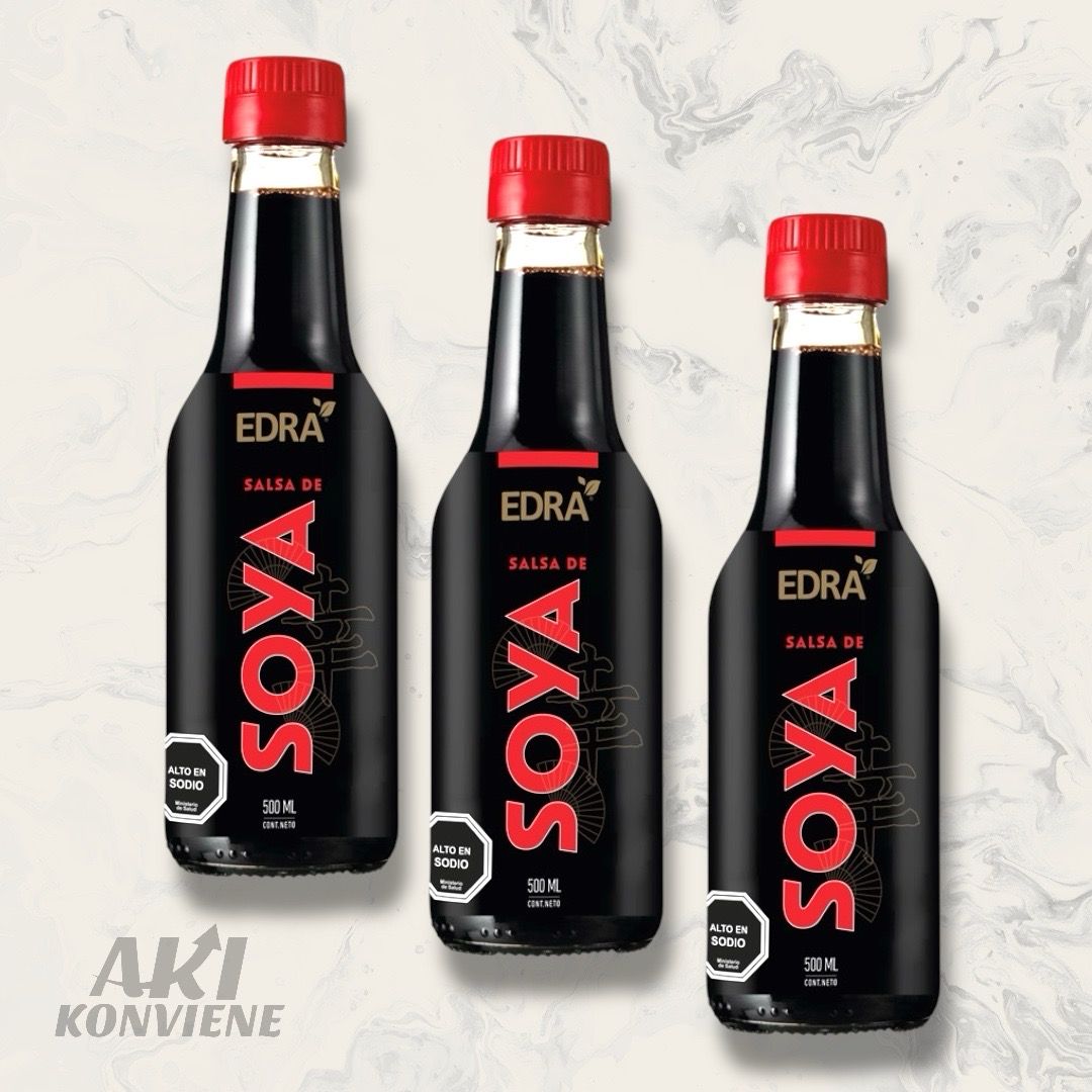 SALSA DE SOYA EDRA 500 ML