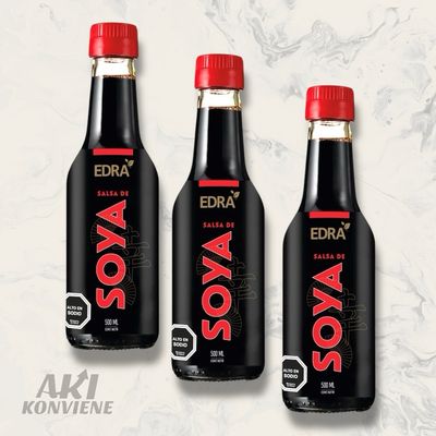 SALSA DE SOYA EDRA 500 ML