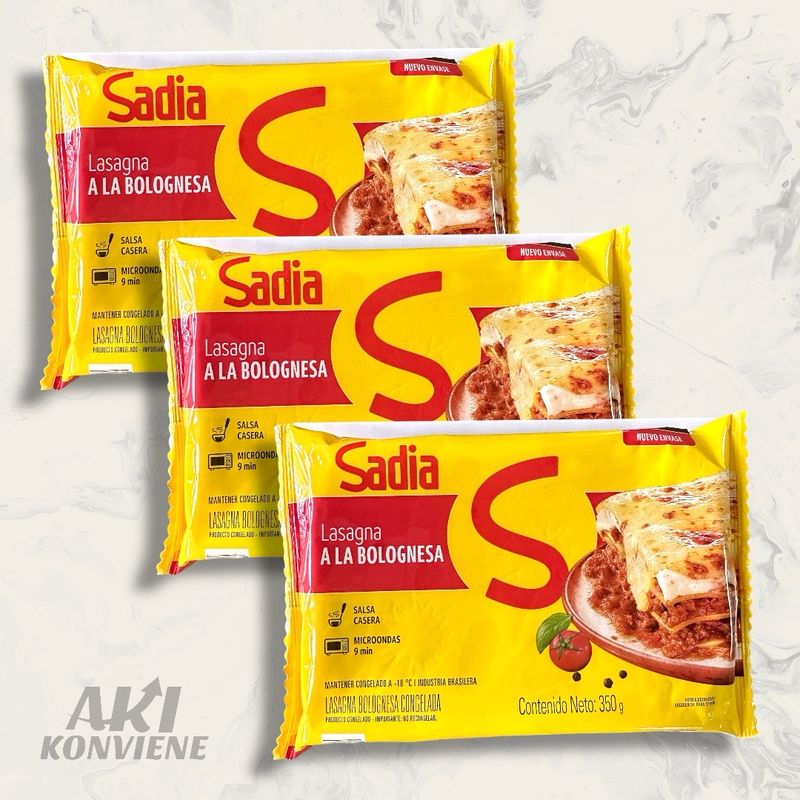 LASAÑA BOLOGNESA SADIA 350g