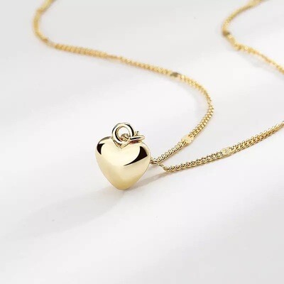 Heart Necklace - 925 sterling silver
