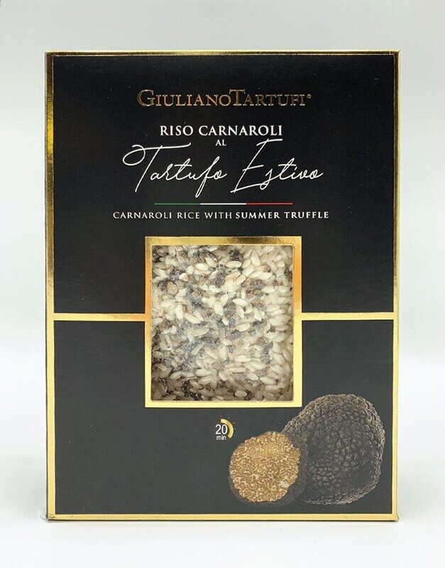Riso Carnaroli con tartufo estivo essiccato italiano 350g