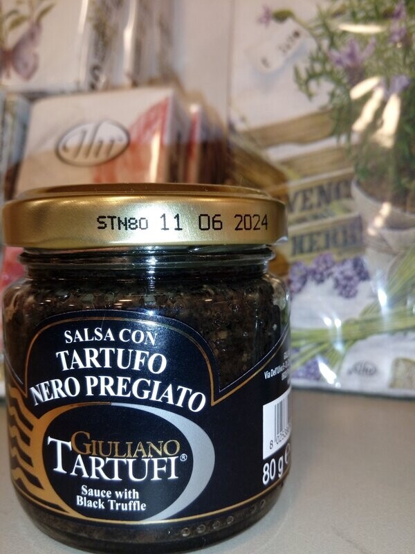 Salsa con tartufo nero pregiato