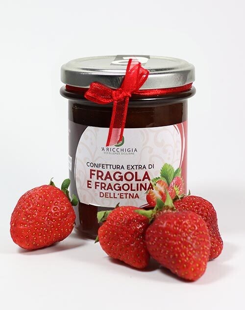 Confetture e marmellate di frutta della Sicilia in 4 varianti 240g s/conservanti