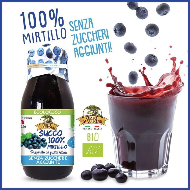 Estratto puro di mirtillo s/glutine  250ml
