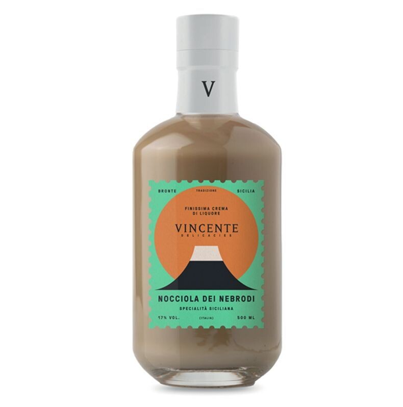 Liquore alla crema  di nocciole "Sicilia" Cl. 50