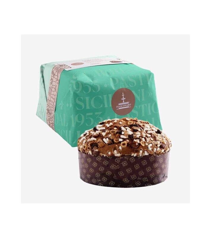 Panettone albicocca e cioccolato di modica IGP  1Kg