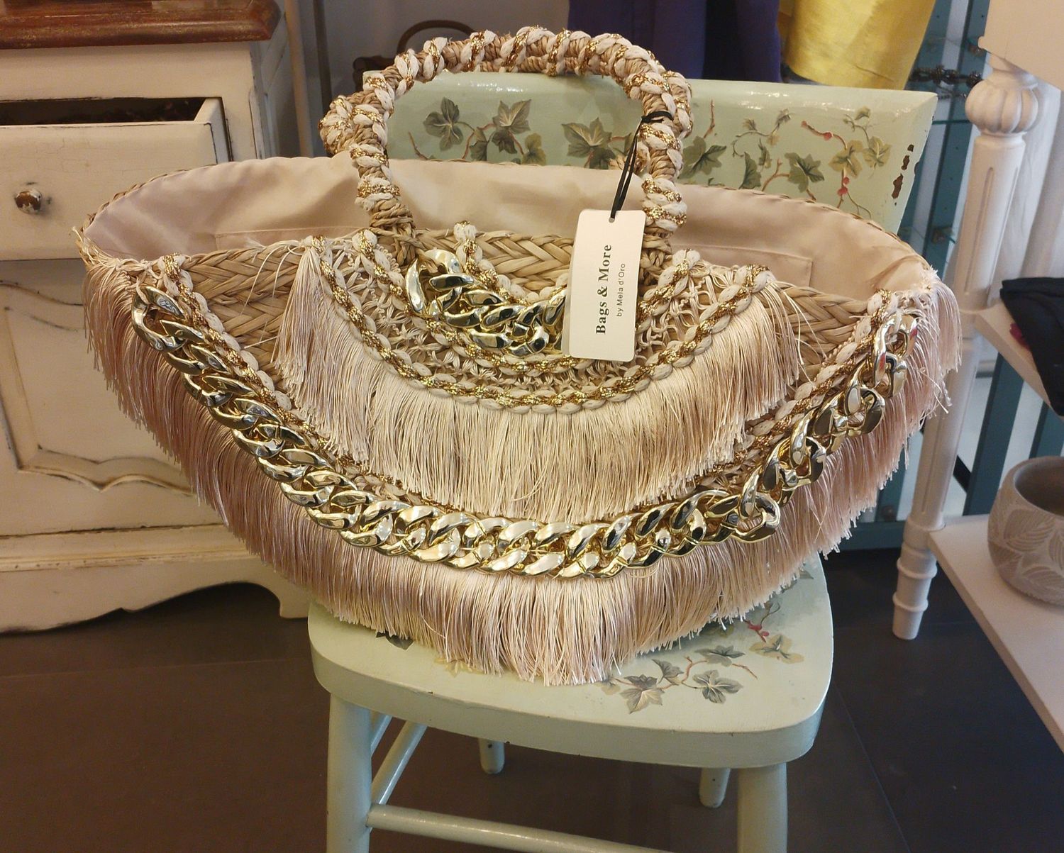 Borsa in paglia