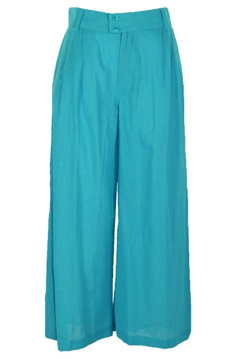 Pantaloni tasche e zip in cotone fiammato TG S/M Pantaloni tasche e zip in cotone fiammato TG S/M