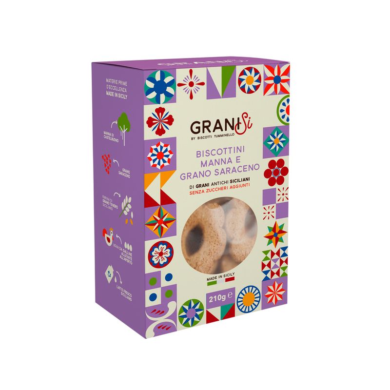Biscottini manna e grano saraceno