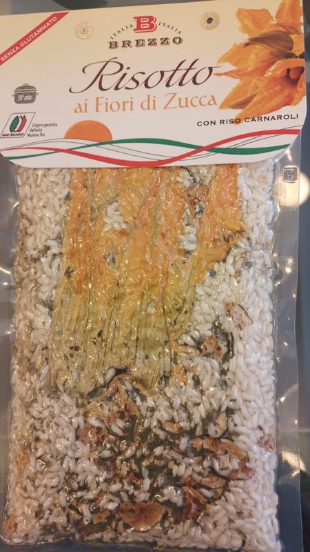 Riso carnaroli fiori di zucca
