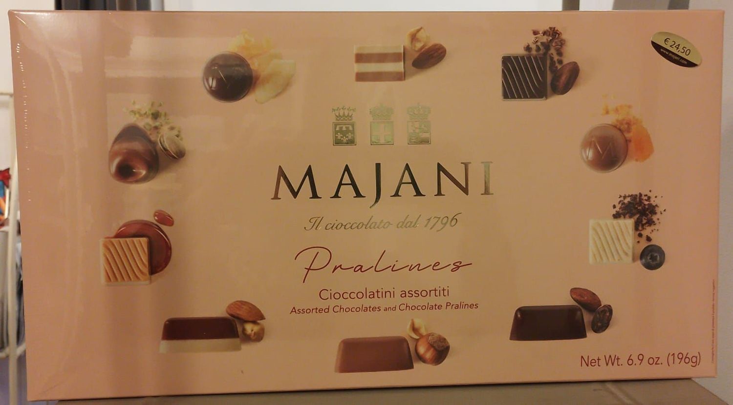 Scatola cioccolatini assortiti