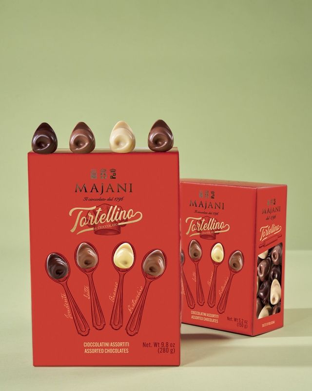 Scatola con 70 tortellini assortiti