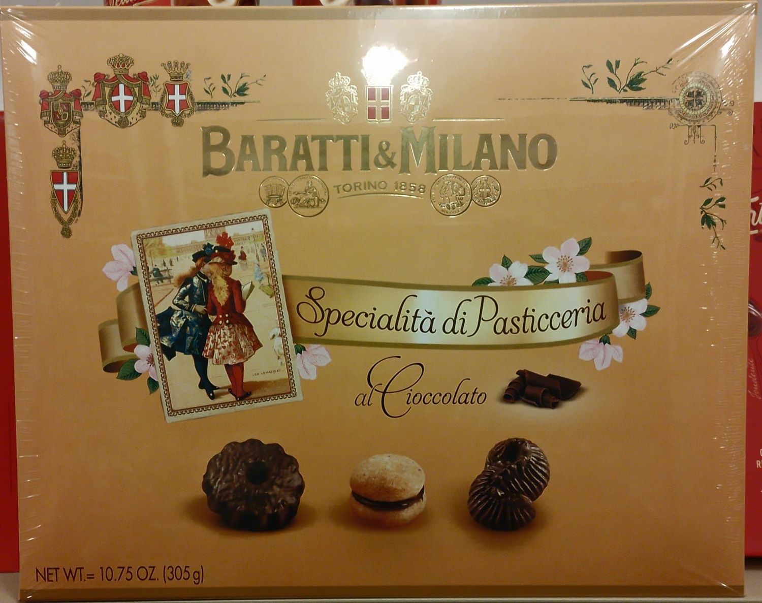 Specialita' di pasticceria al cioccolato