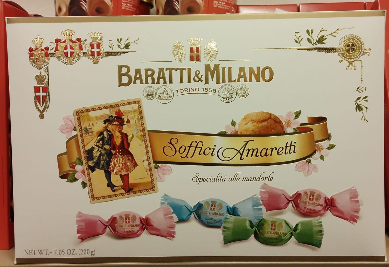 Scatola regalo c/amaretti classici