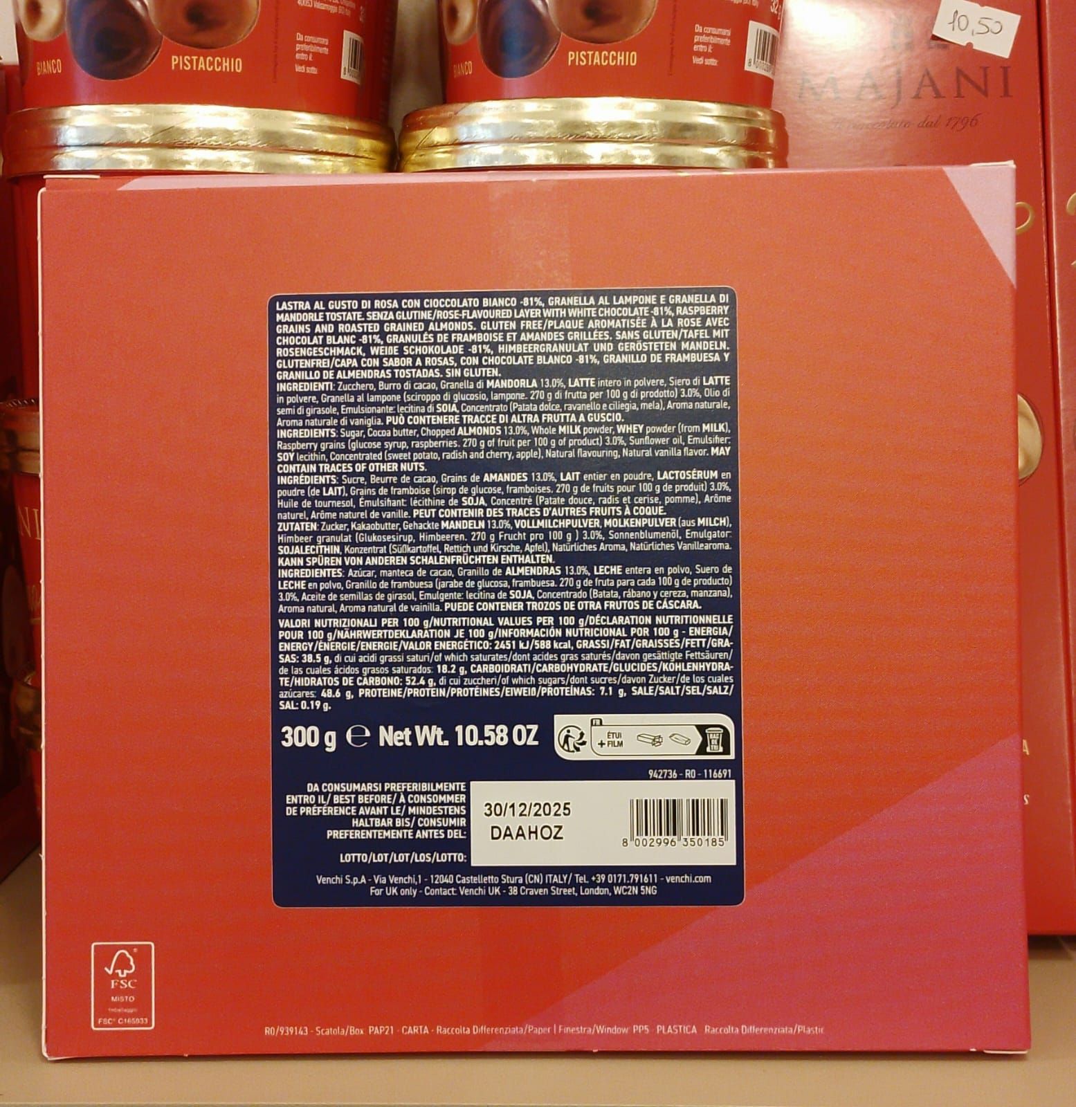 Maxitavola di cioccolato 300g