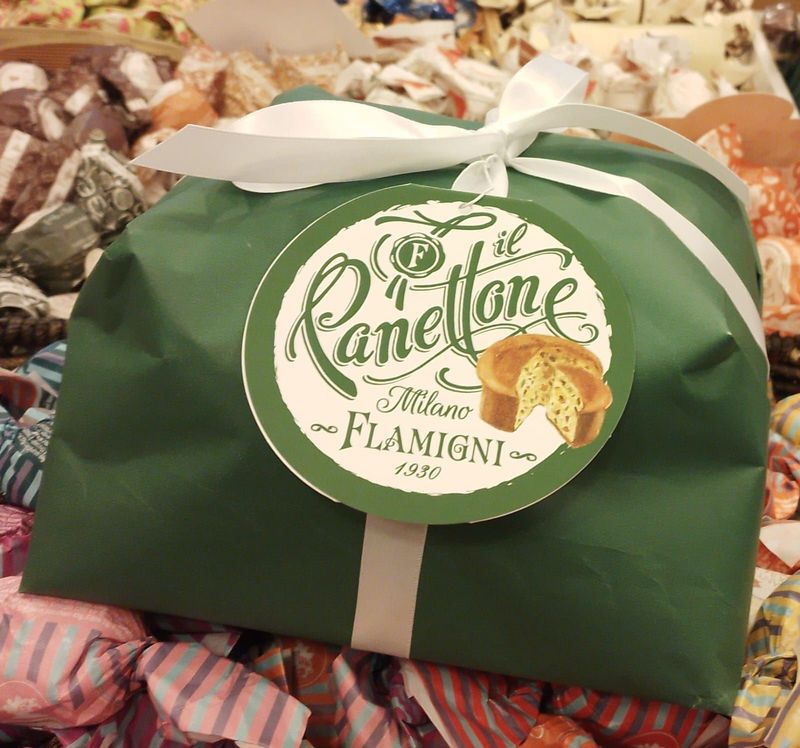 Panettone Milano con canditi e uvetta 750g