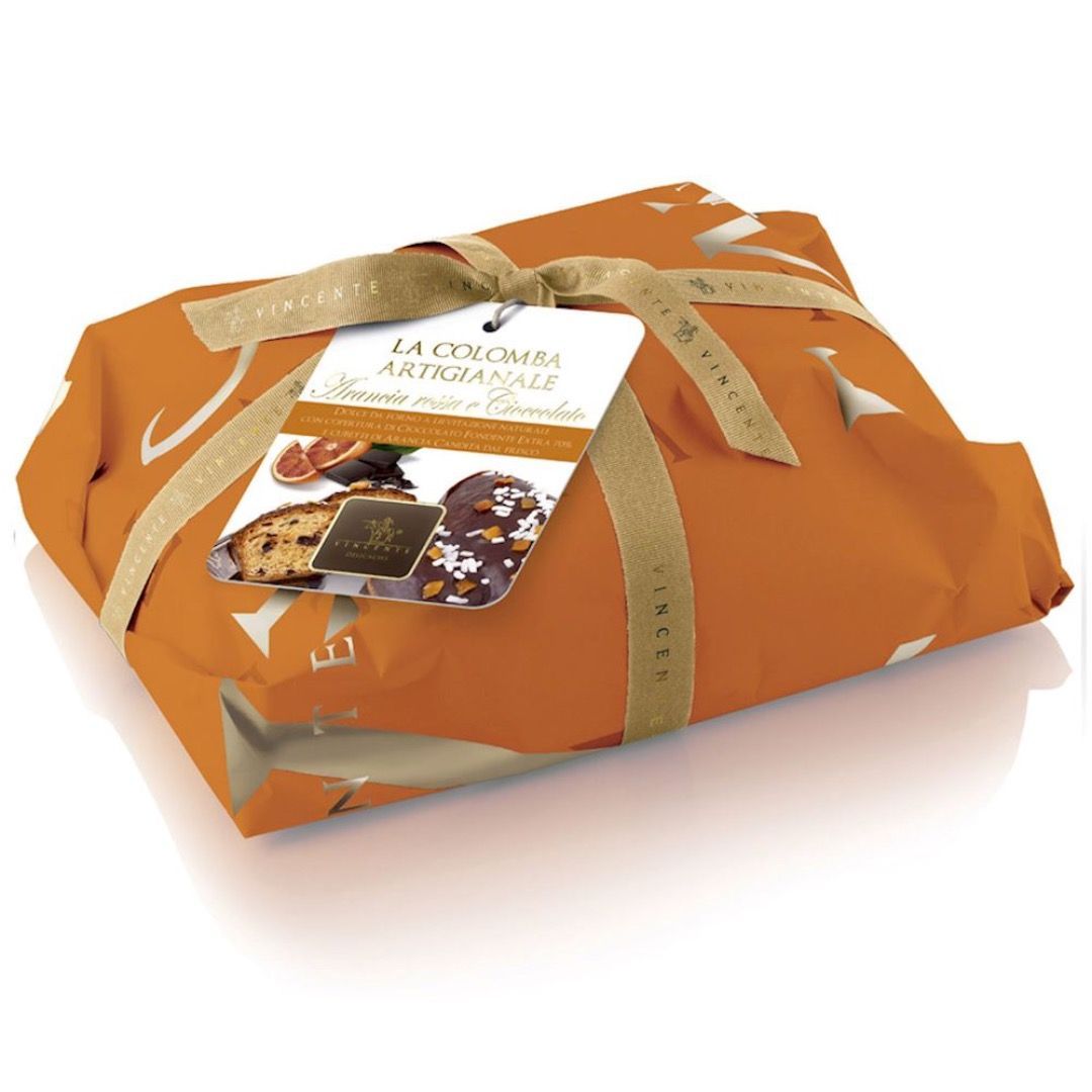 Colomba arancia rossa e cioccolato 750g