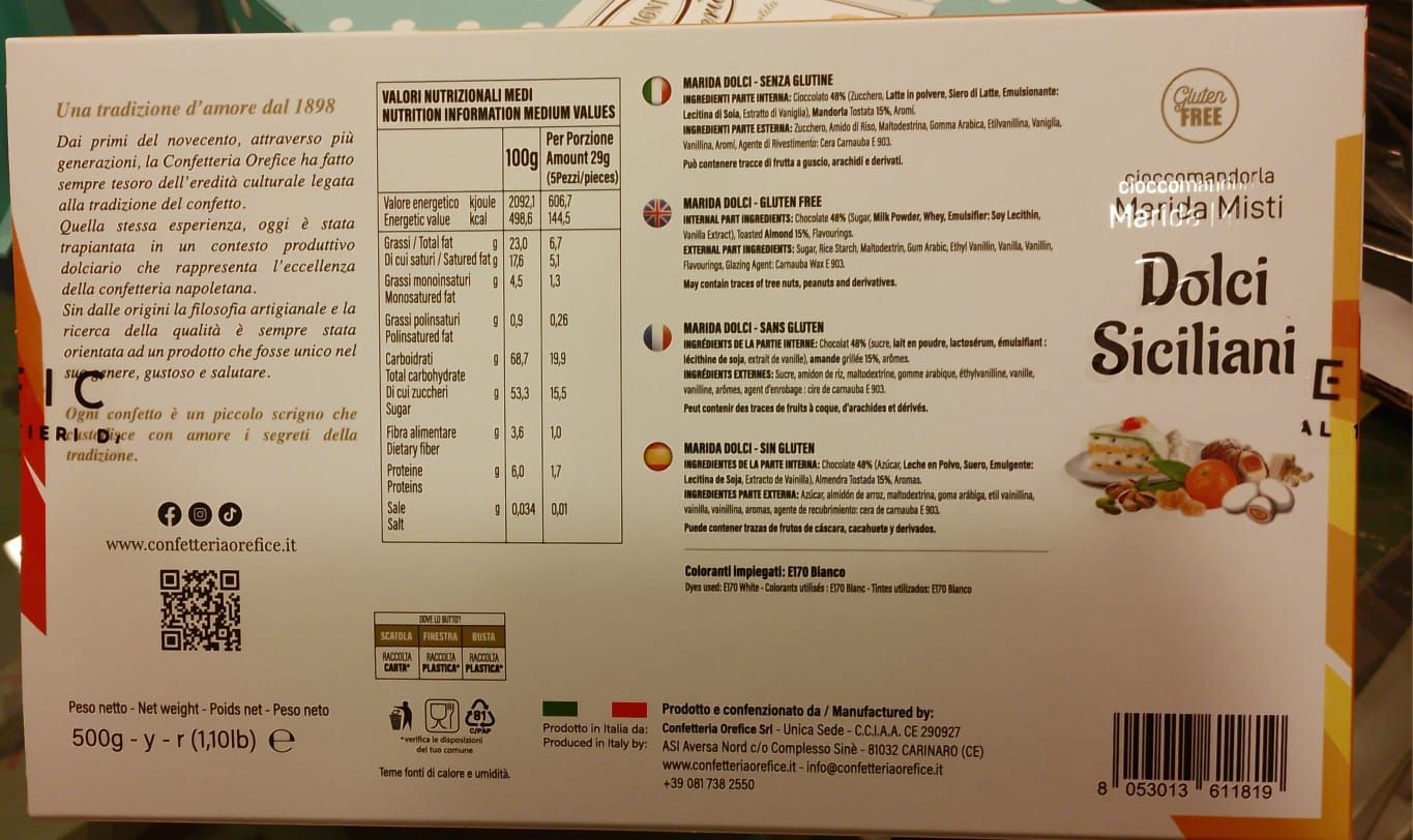 Dolci Siciliani 500gr (85pz)