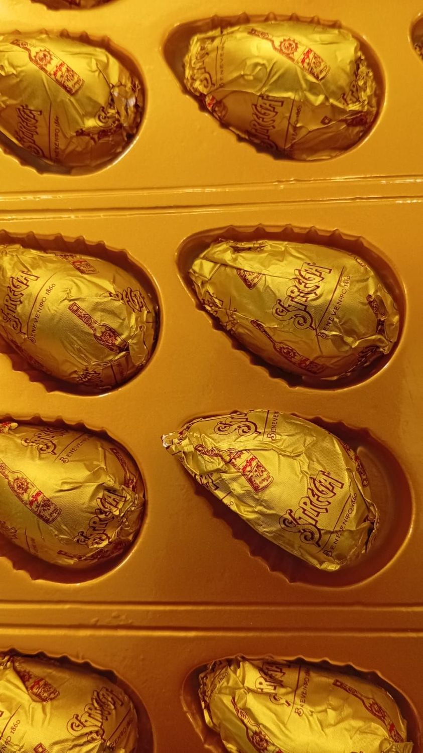 Goccioloni al liquore Strega