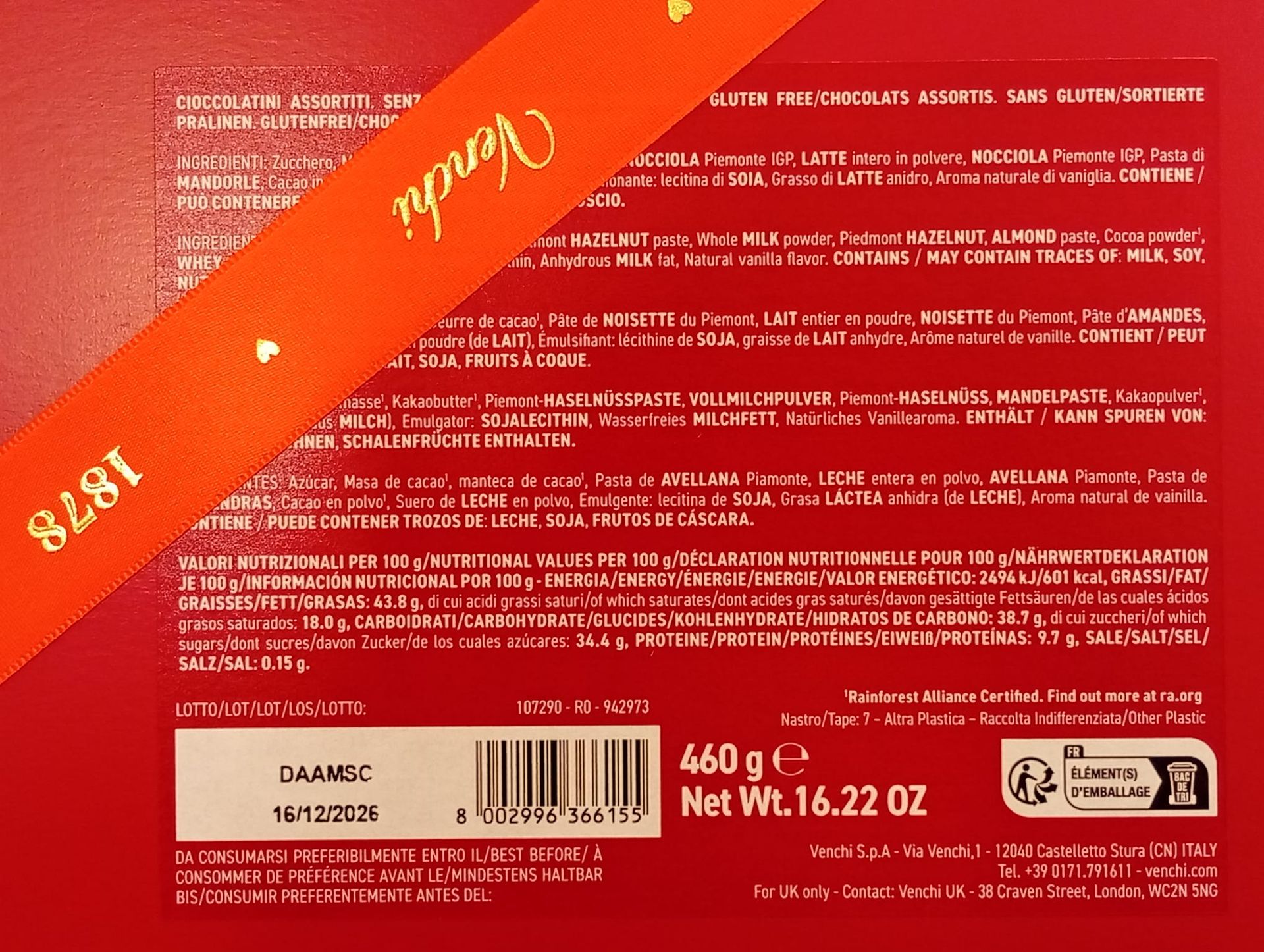 Maxi box Venchi assortiti