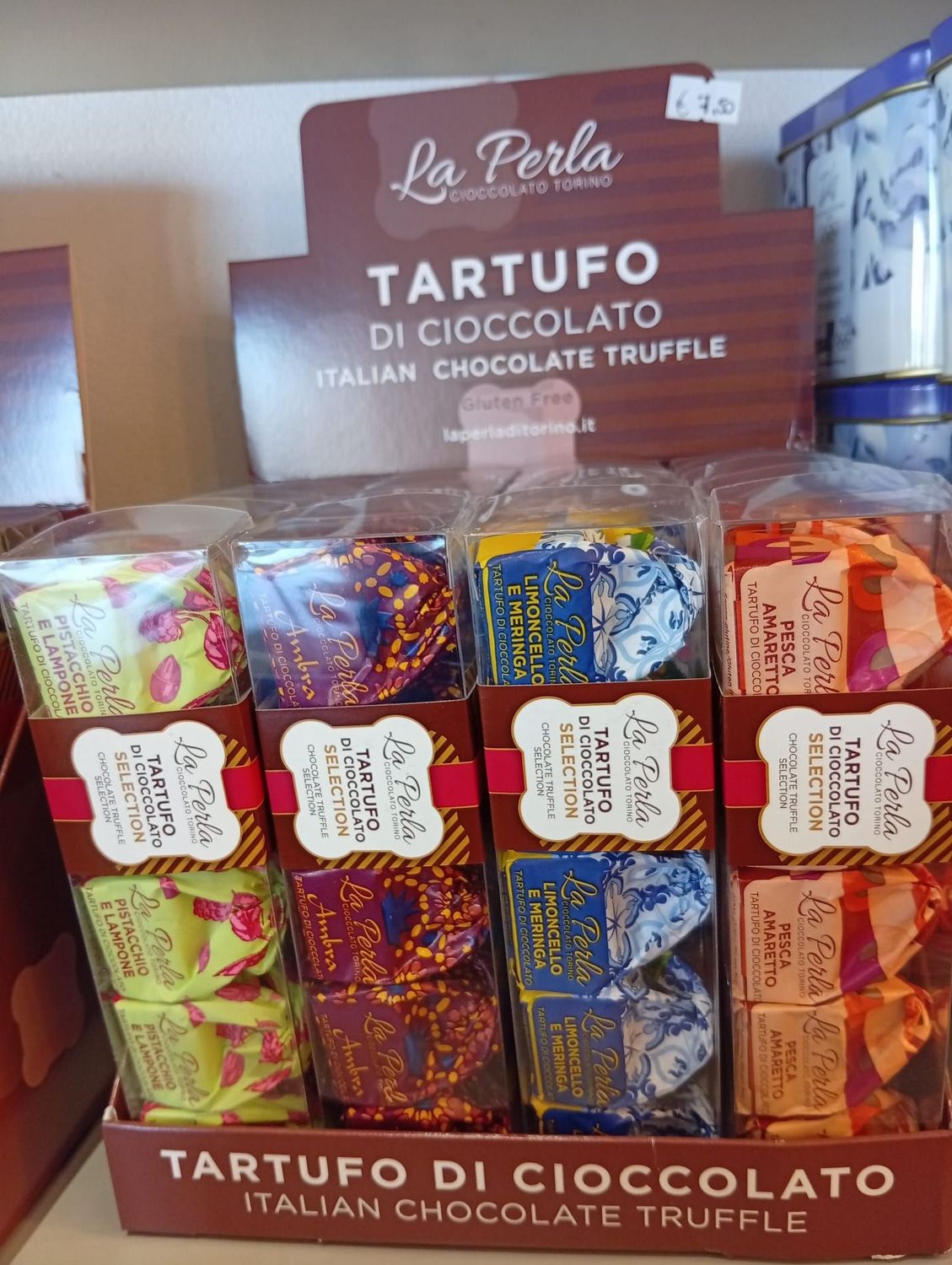 Confezione di 5 tartufi s/glutine