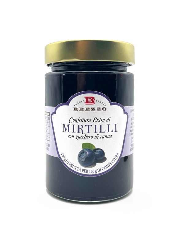 Confettura di mirtilli 350g Confettura di mirtilli 350g