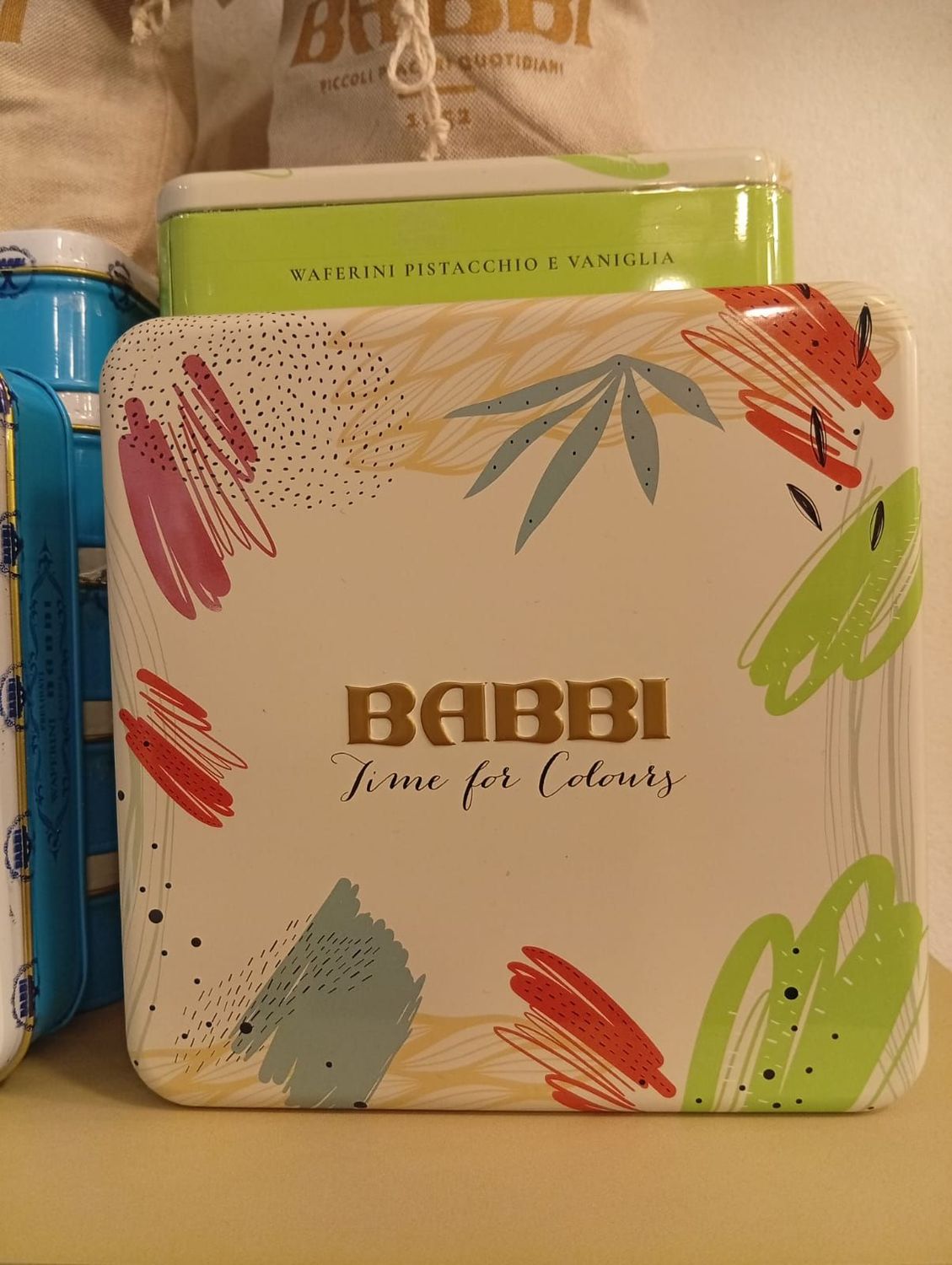 Waferini pistacchio e vaniglia