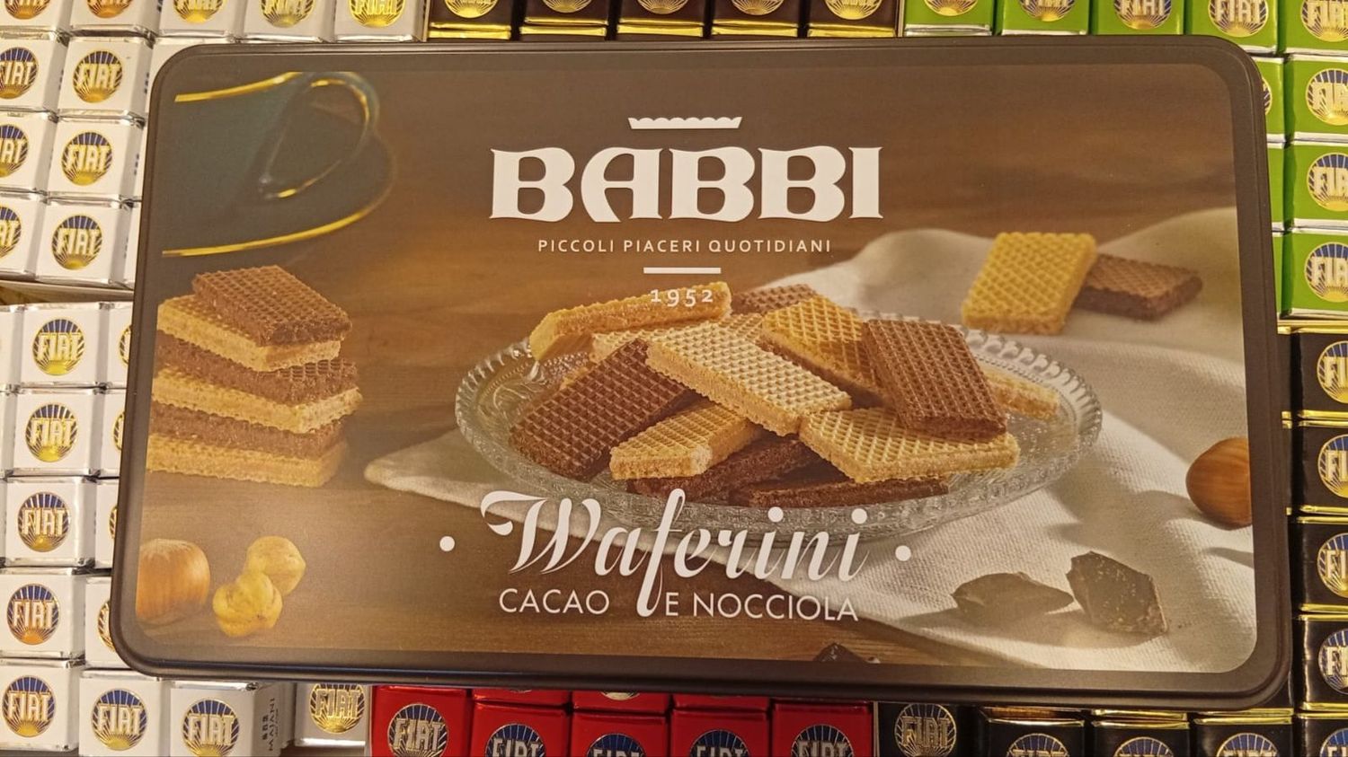 Waferini cacao e nocciola