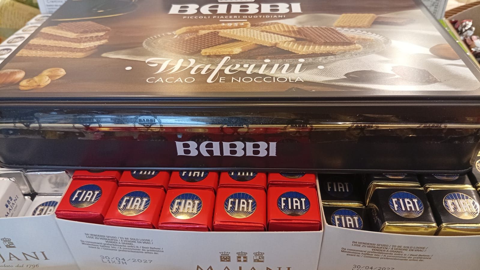 Waferini cacao e nocciola