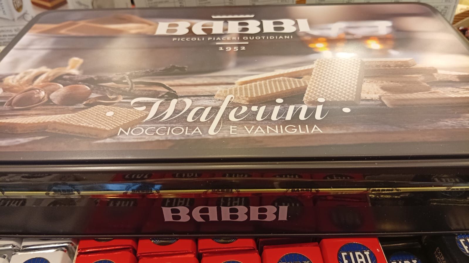 Waferini vaniglia e nocciola